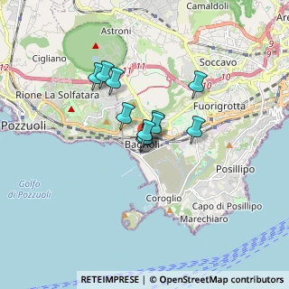 Mappa 80124 Bagnoli NA, Italia (1.10636)
