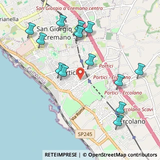 Mappa Via Liberta, 80055 Portici NA, Italia (1.24)
