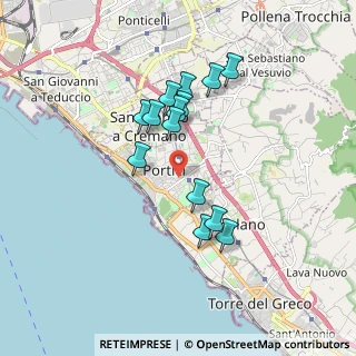 Mappa Via Liberta, 80055 Portici NA, Italia (1.63929)