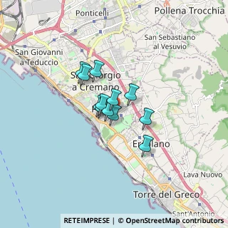 Mappa Via Liberta, 80055 Portici NA, Italia (1.03917)
