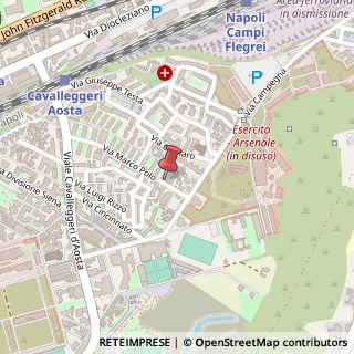 Mappa Via Marco Polo, 31, 80124 Napoli, Napoli (Campania)