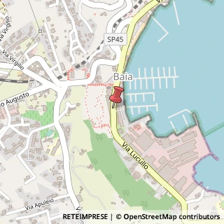 Mappa Via Lucullo, 27, 80070 Bacoli, Napoli (Campania)