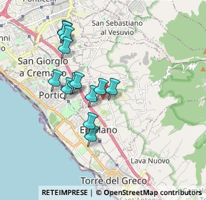 Mappa Ercolano, 80056 Ercolano NA, Italia (1.66385)