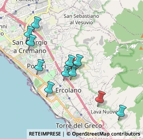 Mappa Ercolano, 80056 Ercolano NA, Italia (1.98455)