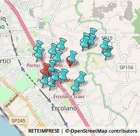 Mappa Ercolano, 80056 Ercolano NA, Italia (0.7565)