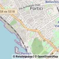 Karte Portici