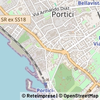 Karte Portici