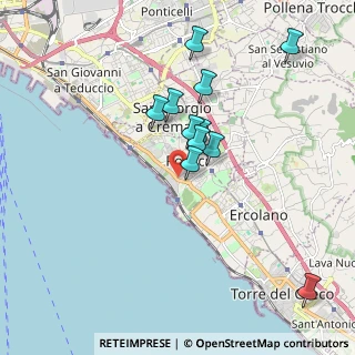 Mappa Via Michelangelo Naldi, 80055 Portici NA, Italia (1.80364)