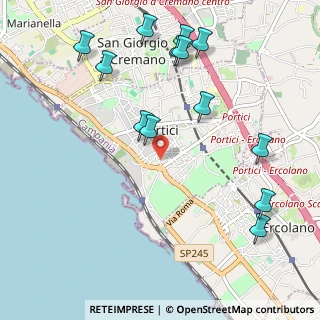Mappa Via Francesco Bellucci Sessa, 80055 Portici NA, Italia (1.31154)