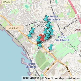 Mappa Str. dei Nastri, 80055 Portici NA, Italia (0.241)