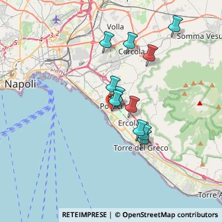 Mappa Vicolo Nastri, 80055 Portici NA, Italia (3.33182)