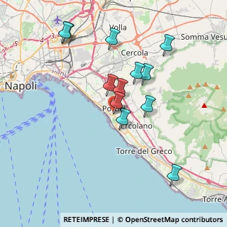 Mappa Vicolo Nastri, 80055 Portici NA, Italia (3.80417)
