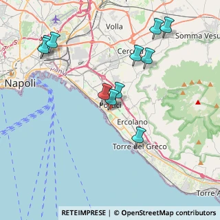 Mappa Str. dei Nastri, 80055 Portici NA, Italia (4.50818)