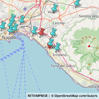 Mappa Via Francesco Bellucci Sessa, 80055 Portici NA, Italia (5.80385)