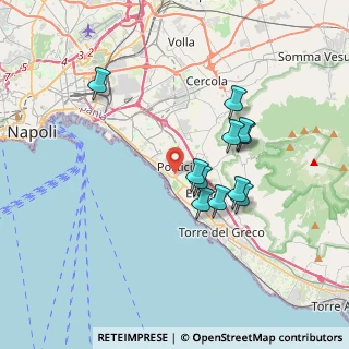 Mappa Vicolo Nastri, 80055 Portici NA, Italia (3.31182)