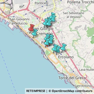 Mappa Via Francesco Bellucci Sessa, 80055 Portici NA, Italia (1.33438)