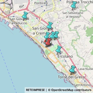 Mappa Str. dei Nastri, 80055 Portici NA, Italia (1.725)