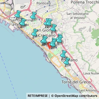 Mappa Vicolo Nastri, 80055 Portici NA, Italia (1.79063)