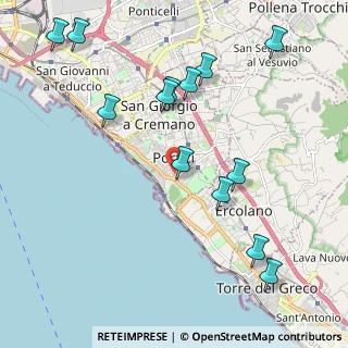 Mappa Str. dei Nastri, 80055 Portici NA, Italia (2.55769)