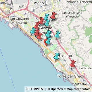 Mappa Str. dei Nastri, 80055 Portici NA, Italia (1.66294)