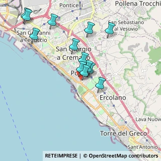 Mappa Via Francesco Bellucci Sessa, 80055 Portici NA, Italia (1.99846)