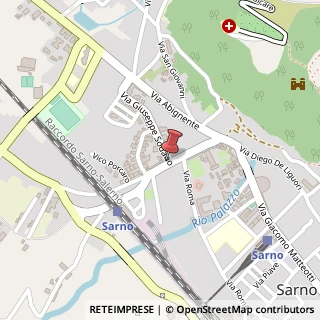 Mappa Corso V. Emanuele Trav. Turner, 84087 Sarno SA, Italia, 84087 Sarno, Salerno (Campania)