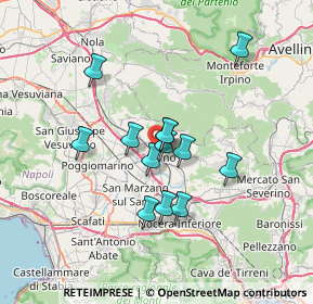 Mappa Corso V. Emanuele Trav. Turner, 84087 Sarno SA, Italia (5.75769)