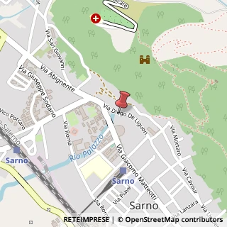 Mappa Via de Liguori, 67, 84087 Sarno, Salerno (Campania)