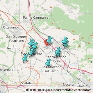 Mappa Via Giuseppe Garibaldi, 80040 Striano NA, Italia (3.3375)