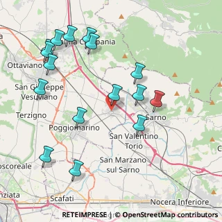 Mappa Via Giuseppe Garibaldi, 80040 Striano NA, Italia (4.96063)
