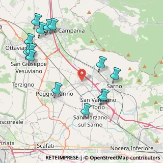 Mappa Via Giuseppe Garibaldi, 80040 Striano NA, Italia (5.38286)