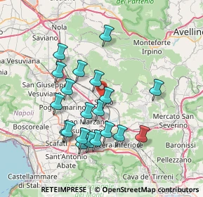 Mappa Corso Vittorio Emanuele II, 84087 Sarno SA, Italia (7.446)