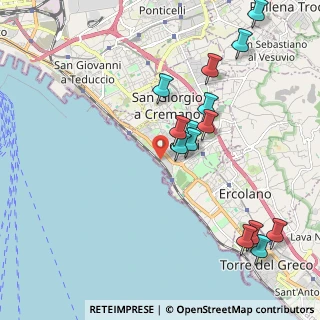 Mappa Strada Senza Nome, 80055 Portici NA, Italia (2.38714)