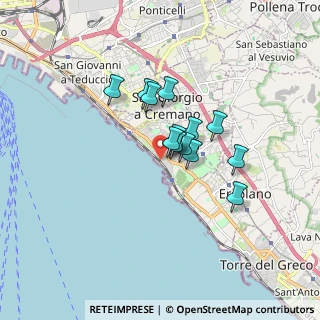 Mappa Strada Senza Nome, 80055 Portici NA, Italia (1.22538)