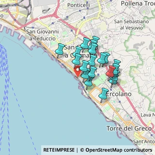 Mappa Strada Senza Nome, 80055 Portici NA, Italia (1.4005)