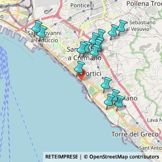 Mappa Strada Senza Nome, 80055 Portici NA, Italia (2.105)