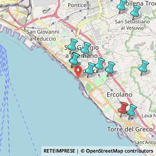 Mappa Strada Senza Nome, 80055 Portici NA, Italia (2.325)