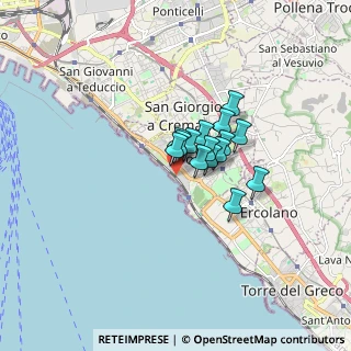 Mappa Strada Senza Nome, 80055 Portici NA, Italia (1.006)