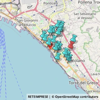 Mappa Strada Senza Nome, 80055 Portici NA, Italia (1.3175)