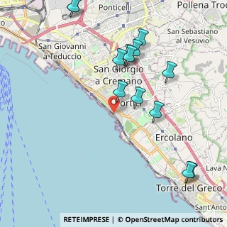 Mappa Strada Senza Nome, 80055 Portici NA, Italia (2.51385)