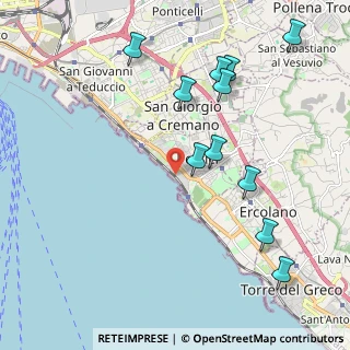 Mappa Strada Senza Nome, 80055 Portici NA, Italia (2.44273)