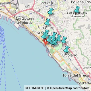 Mappa Strada Senza Nome, 80055 Portici NA, Italia (1.495)