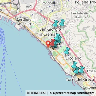 Mappa Strada Senza Nome, 80055 Portici NA, Italia (1.9875)