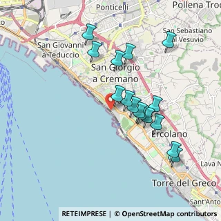 Mappa Strada Senza Nome, 80055 Portici NA, Italia (1.89533)
