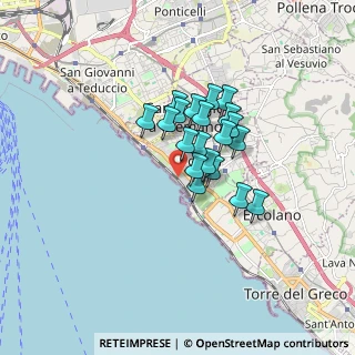 Mappa Strada Senza Nome, 80055 Portici NA, Italia (1.2235)