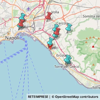 Mappa Strada Senza Nome, 80055 Portici NA, Italia (4.52333)