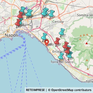 Mappa Strada Senza Nome, 80055 Portici NA, Italia (5.28556)