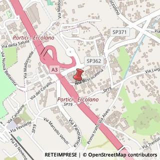 Mappa Via Bosco Catena, 4, 80056 Ercolano, Napoli (Campania)