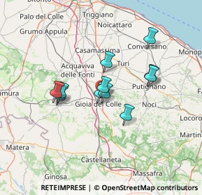 Mappa Via Putignano, 70023 Gioia del Colle BA, Italia (11.30182)