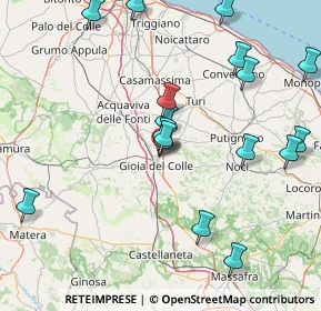 Mappa Via Putignano, 70023 Gioia del Colle BA, Italia (19.45176)